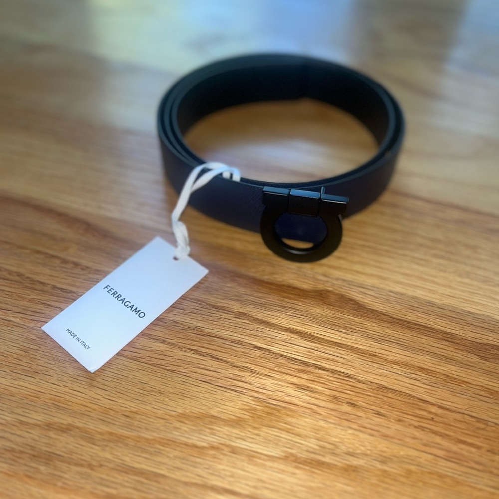 Ferragamo Reversible Gancini Belt